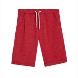 NEW FABKIDS Red Terry Shorts Medium - Bundle item